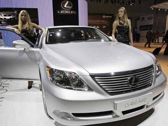 10,000 cars needed to be recalled in Australia ... A new Lexus LS 460 All-Wheel Drive pictured in 2008.