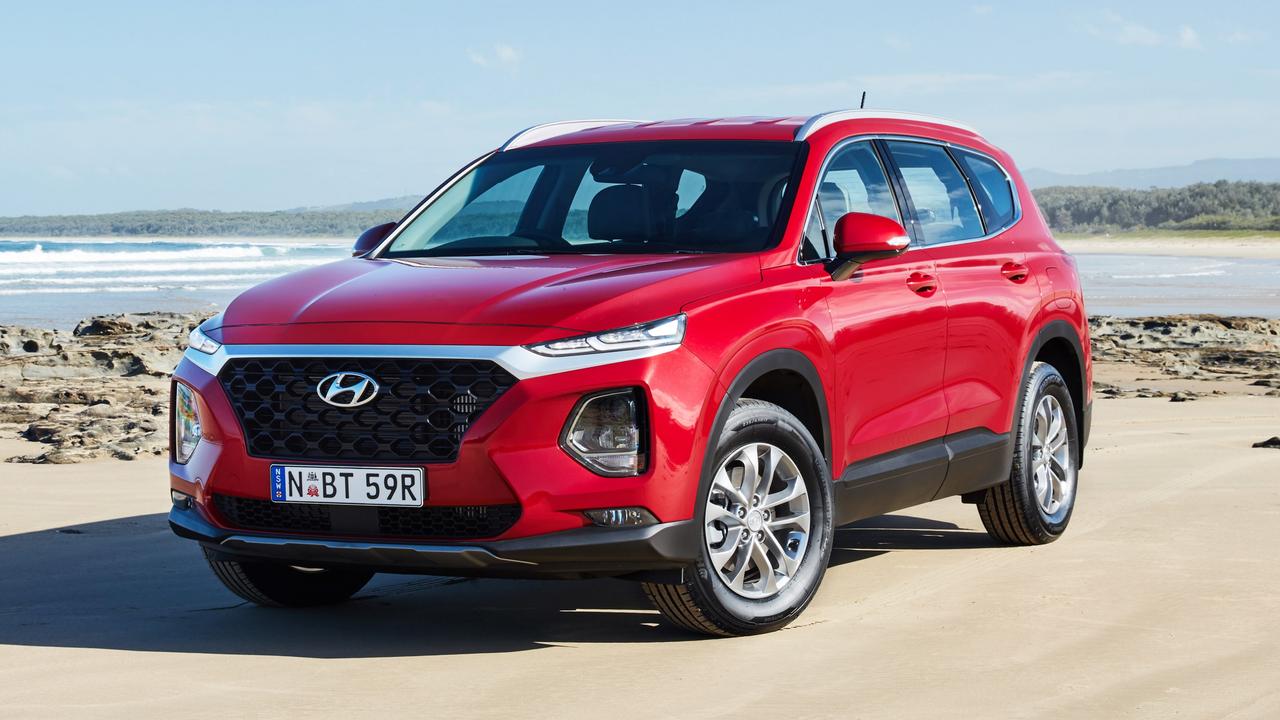 Hyundai Santa Fe New sevenseat SUV caught up in nonTakata airbag