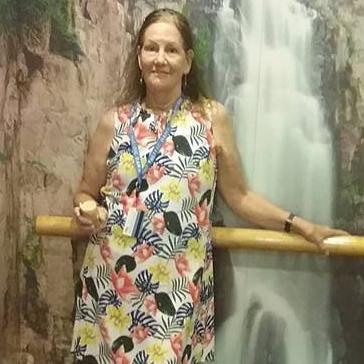 Ozcare worker Ann Seaniger is fighting for her life after a horror crash on Peak Downs Highway at Walkerston. Photo: Contributed