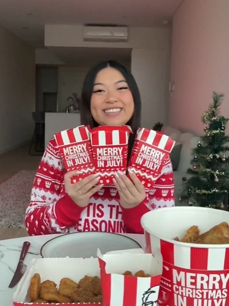 Since starting her account in 2020, Lily Huynh has landed sponsorship deals with KFC, Westfield, Reese’s and McDonald’s. Picture: Instagram / Lily Huynh