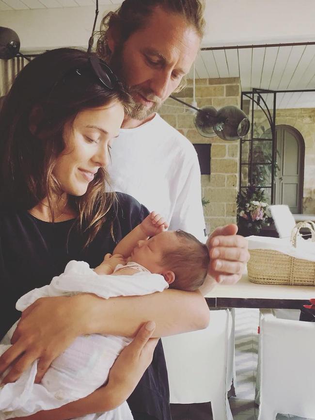 Justin Hemmes said he would love to have another baby. Picture: Instagram