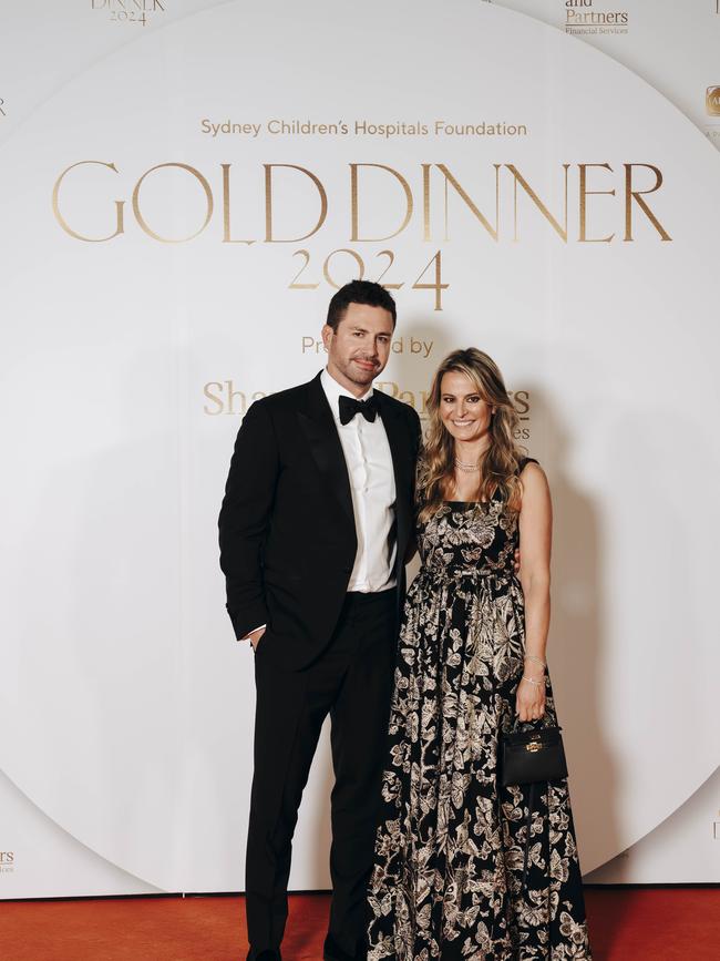 Scott Barlow and Alina Barlow. Picture: Joel Symonds.