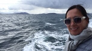 On the water. Inishbofin Island, Ireland.