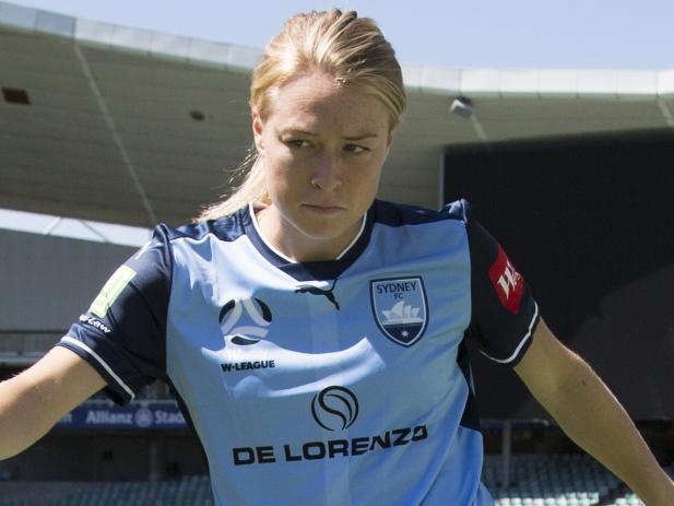 Sydney FC's W-League striker Emily Sonnett. Oct 24
