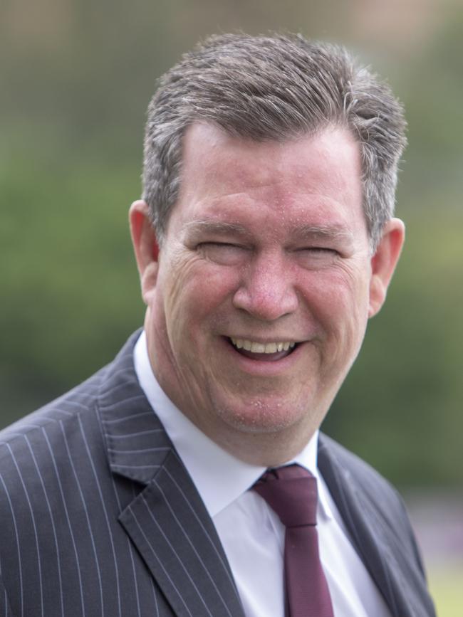 QSuper chairman Karl Morris. Picture: AAP Image/Glenn Hunt