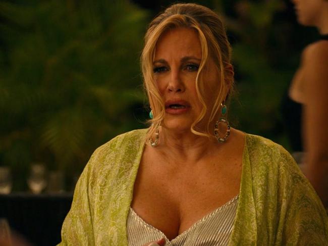 EMBARGO FOR TWAM 25 SEP 2021 Jennifer Coolidge in White Lotus Pic HBO/ Foxtel