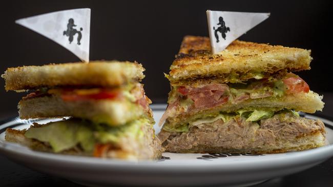 A modern version of a classic club sandwich. Picture: Wayne Taylor