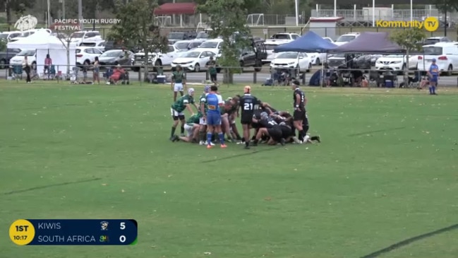 Replay: Qld Kiwis v Qld South Africa  (U16 Boys) - Pacific Youth Rugby Festival Day 1