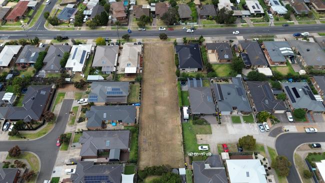 The site of a proposed childcare centre at 71 Reserve Rd. Picture: Brad Fleet