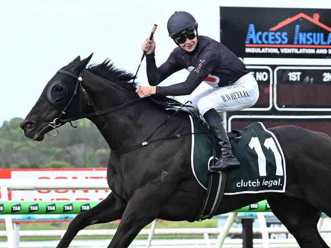 Elettrica takes out the Sunshine Coast Cup in commanding style Picture: Grant Peters Trackside Photography