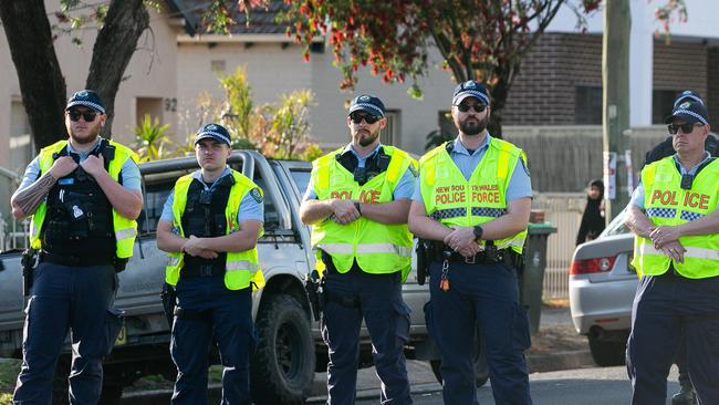 Officers from key western Sydney stations are taking part. Picture: NewsWire / Gaye Gerard