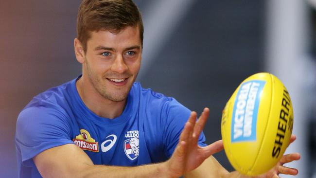 Western Bulldogs star Josh Dunkley. Picture: Michael Klein