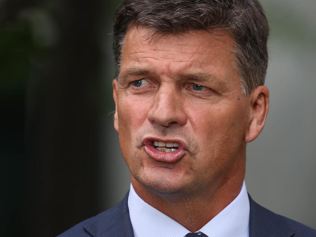 Energy Minister Angus Taylor said Australia had to address China’s dominance with critical mineral production. Picture: NCA NewsWire / Gary Ramage