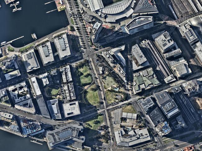 Melbourne is growing faster than any other Australian city. Picture: Nearmap