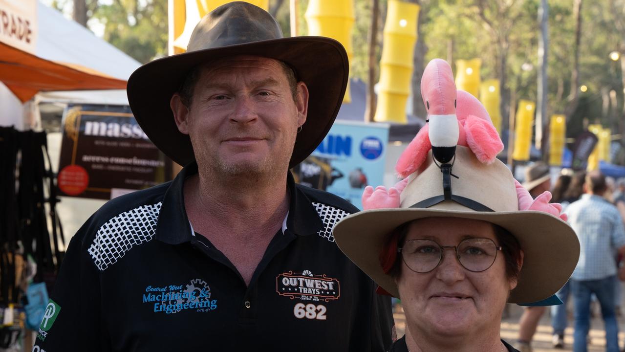 Joanne and Chris Holland at the 2023 Gympie Music Muster. August 24, 2023. Picture: Christine Schindler