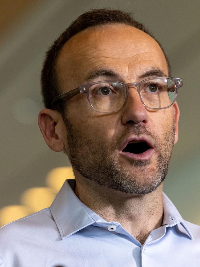 Greens leader Adam Bandt. Picture: Gary Ramage / NewsWire