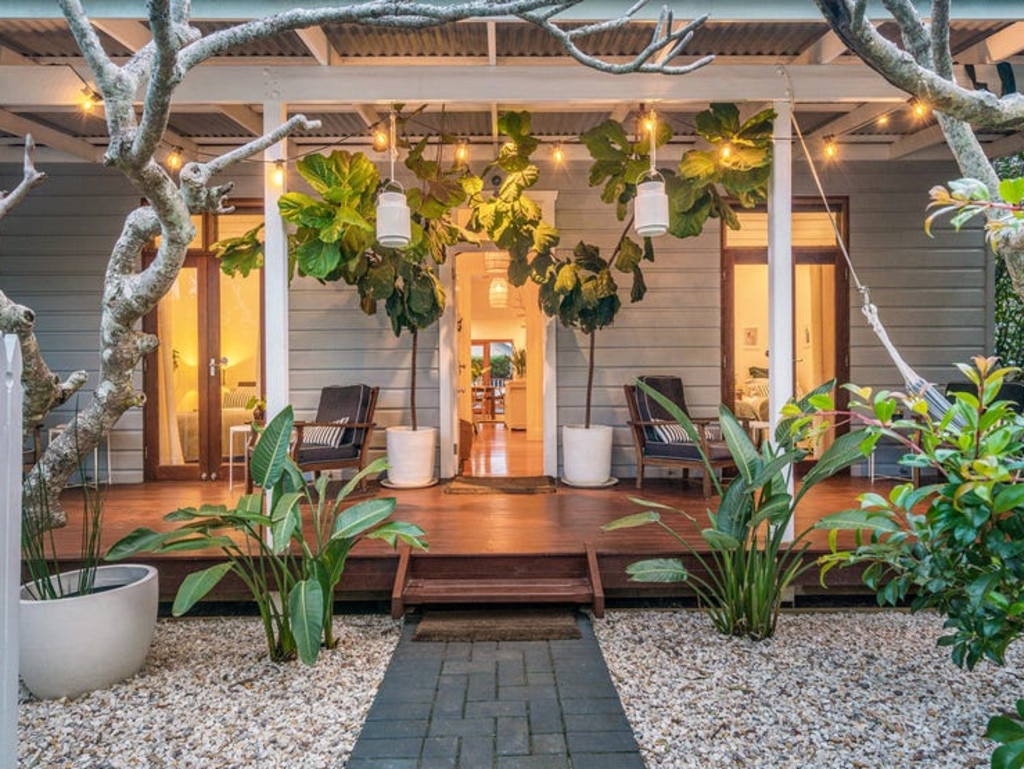 Many coastal towns have seen prices “racing ahead”. According to the PropTrack report Byron Bay typically seeing annual growth of 11 per cent, but experienced 55 per cent growth in 12 months. This three-bedroom home just fetched $3.95 million. Picture: supplied