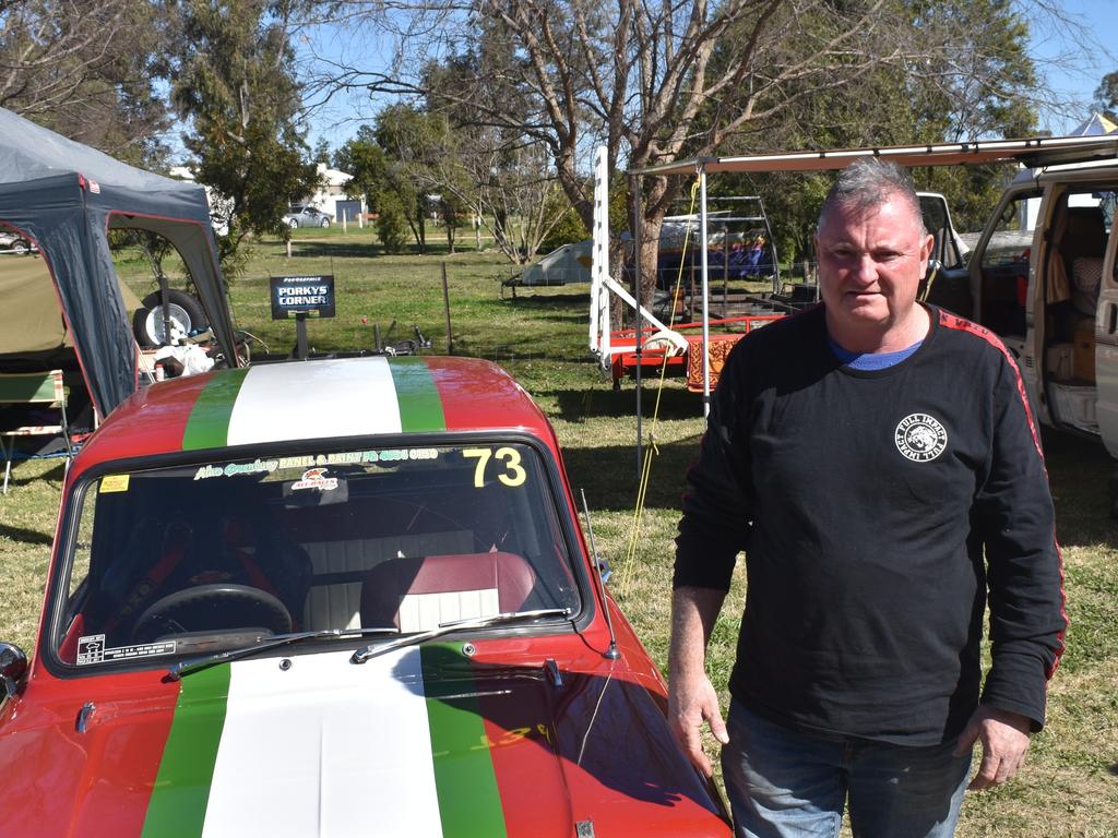 Alan Greenbury from Toowoomba (Photo: Michael Hudson / Warwick Daily News)