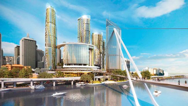 The Queensland capital is facing the “challenge of a generation” as it embarks on city shaping projects.