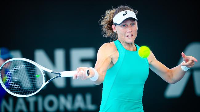 Sam Stosur says it’s unlikely we’ll see tennis played again this year. Picture: AFP