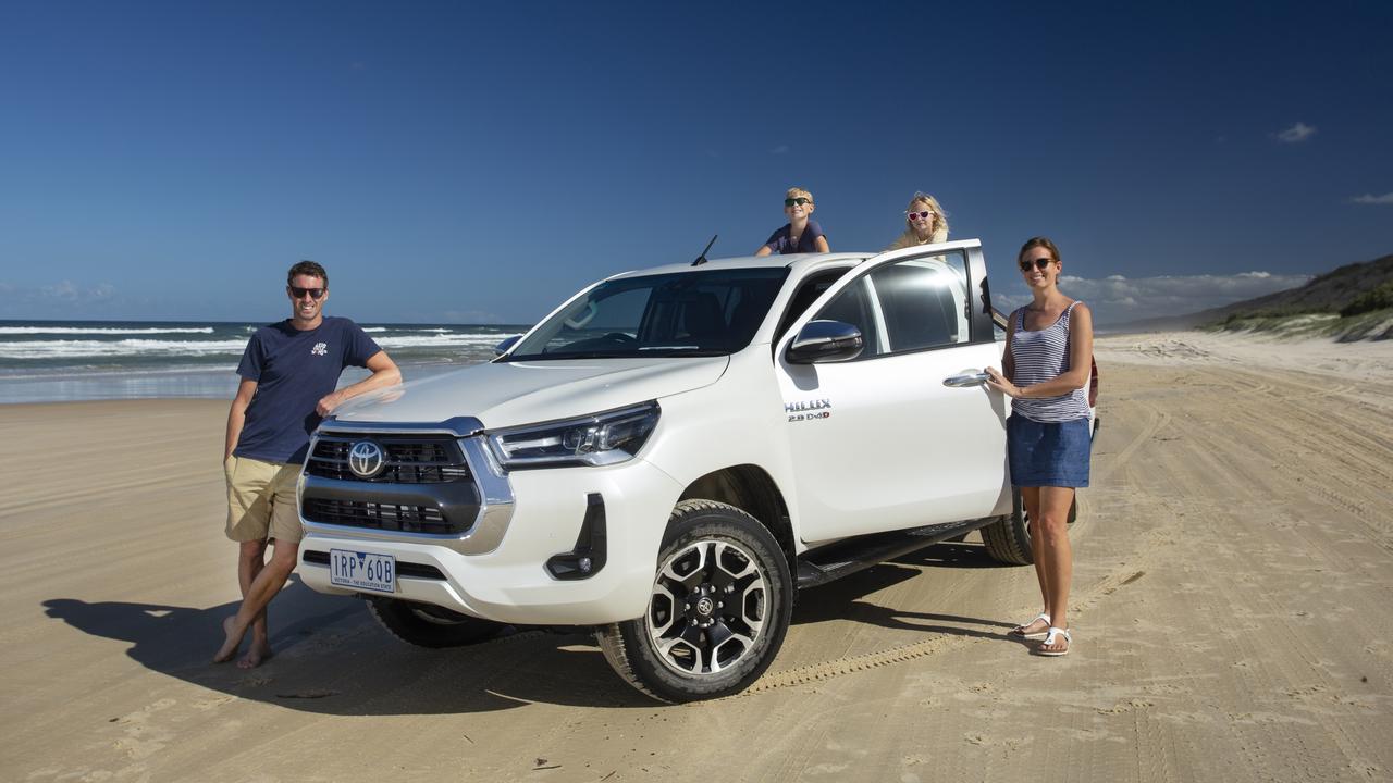 The HiLux is a winner with tradies and families alike. Photo: Iain Curry.