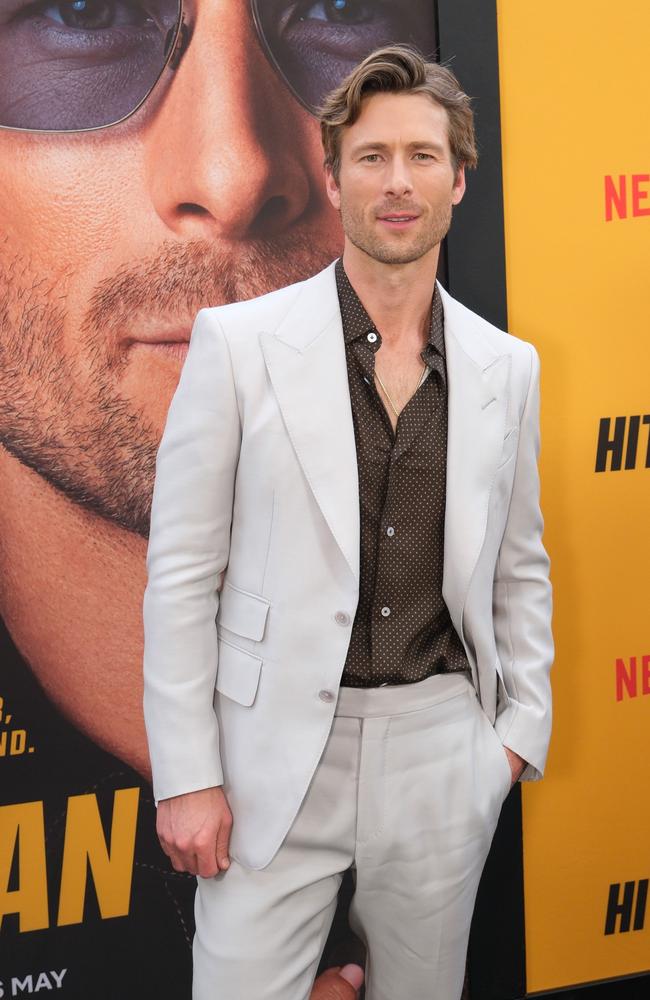 Glen Powell’s performance is being praised by critics, with many labelling Hit Man one of the year’s best. Photo: Hubert Vestil/Getty Images