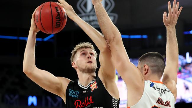 Jock Landale monstered the Taipans. Picture: Getty Images