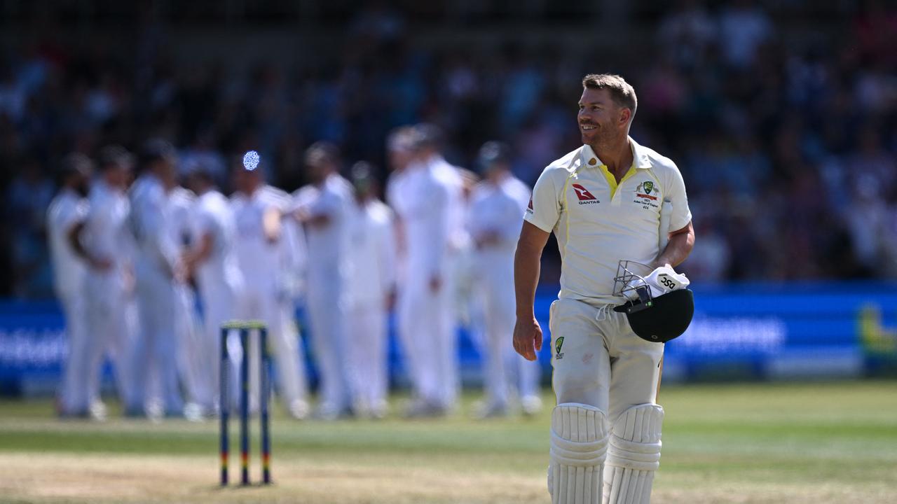 David Warner finds his name at the top of an unwanted list. Picture: AFP