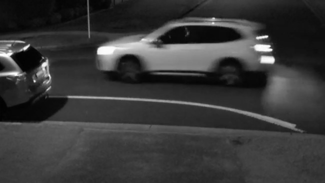 Earlier this year investigators released new CCTV showing a vehicle and person of interest from the night of Abounader’s death. Picture: NSW Police