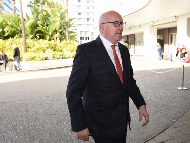 Liberal Senator George Brandis was called upon to appeal to his colleagues to remain calm.