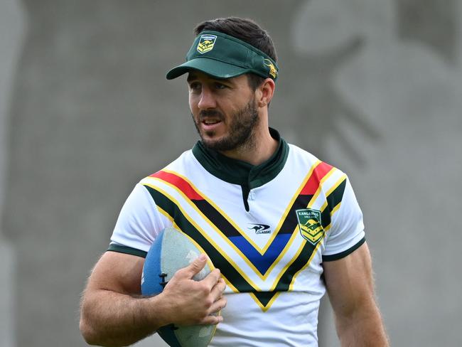 2024 Kangaroos Training 241024 - Ben Hunt NRL PHOTOS