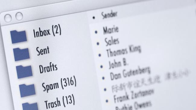 Australians were sent thousands of spam emails from the company.