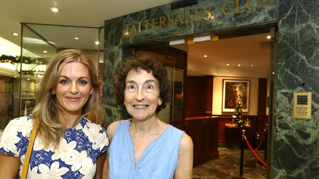 Anna Kingston and her mother Kathy Christy. Picture: AAP/David Clark