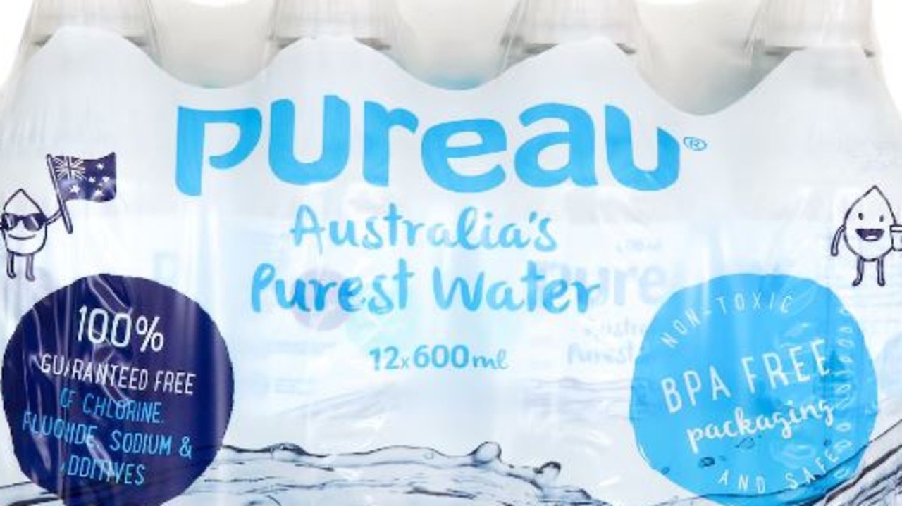 600ml bottles of Pureau water sold at Woolworths Dandenong with an odd taste and smell were likely caused by a damaged pipe where the product was manufactured.