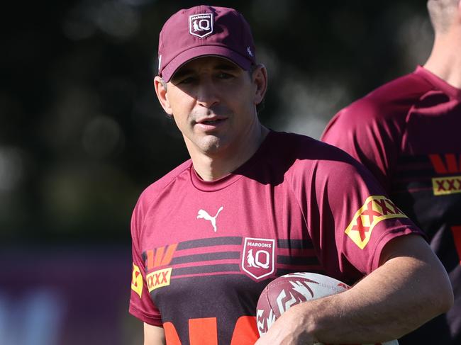 QLD Origin training at Sanctuary Cove.Coach Billy Slater.Picture: Nigel Hallett