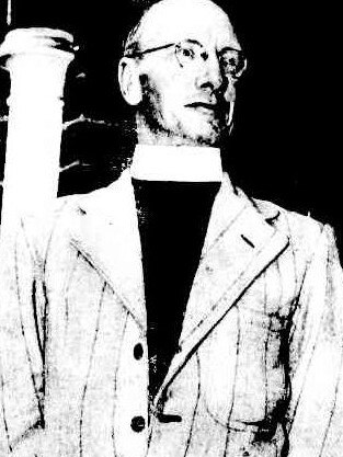 Duerdin posing as a reverend in 1955. Picture: The Argus.