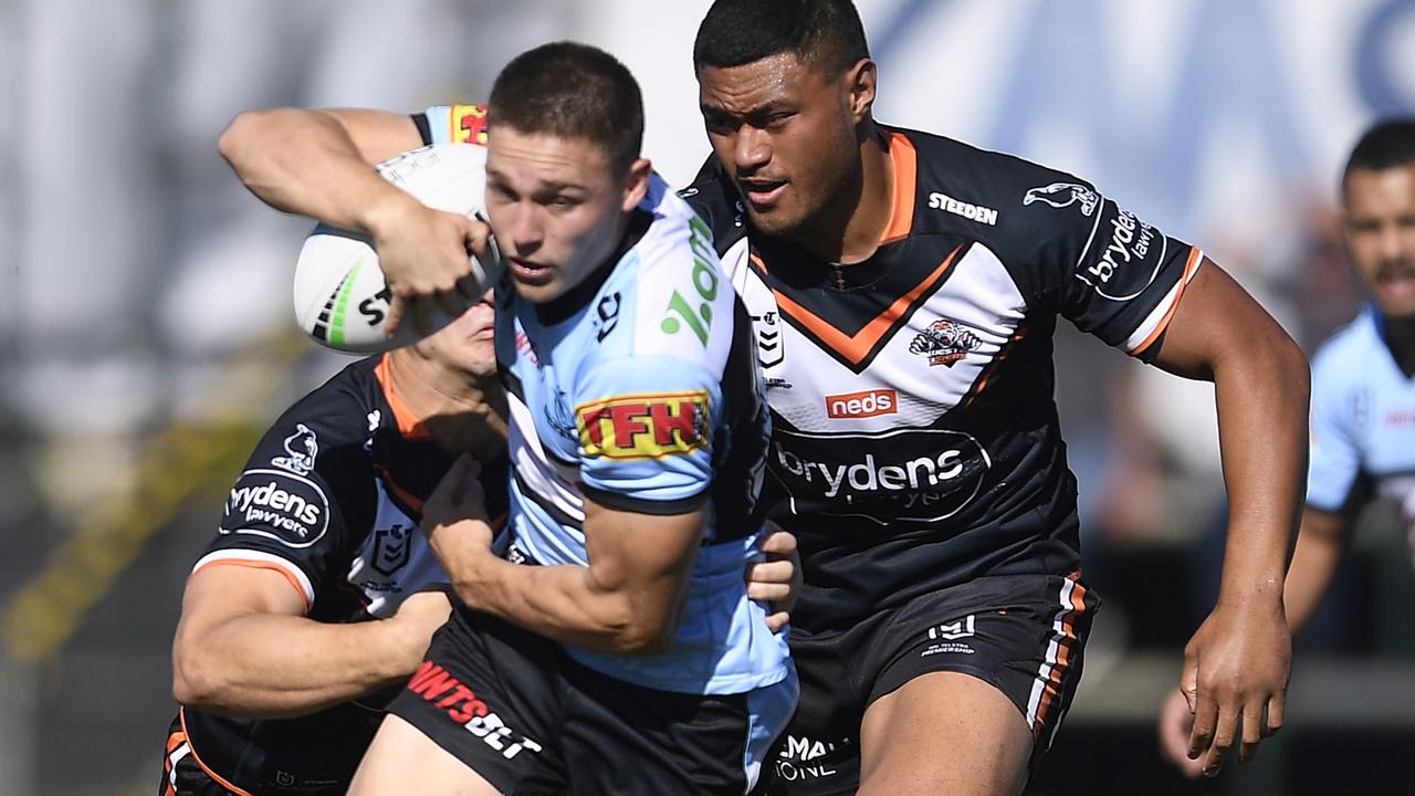 Cronulla’s Luke Metcalf is in demand. Picture: Ian Hitchcock/Getty Images