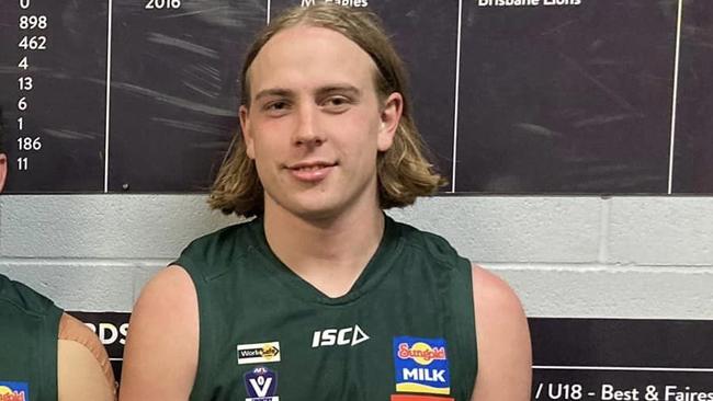 North Warrnambool's Jett Birmingham is one of the best players in the competition. Picture: North Warrnambool Football Club.