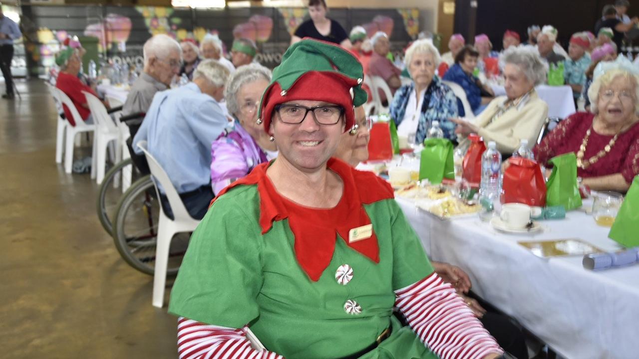 Cr Geoff Macdonald. Mayoral Christmas party for over 80s at the Toowoomba Showgrounds. November 2018