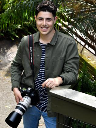 Photographer Lawrence Cirocco. Picture: AAP / MORGAN SETTE