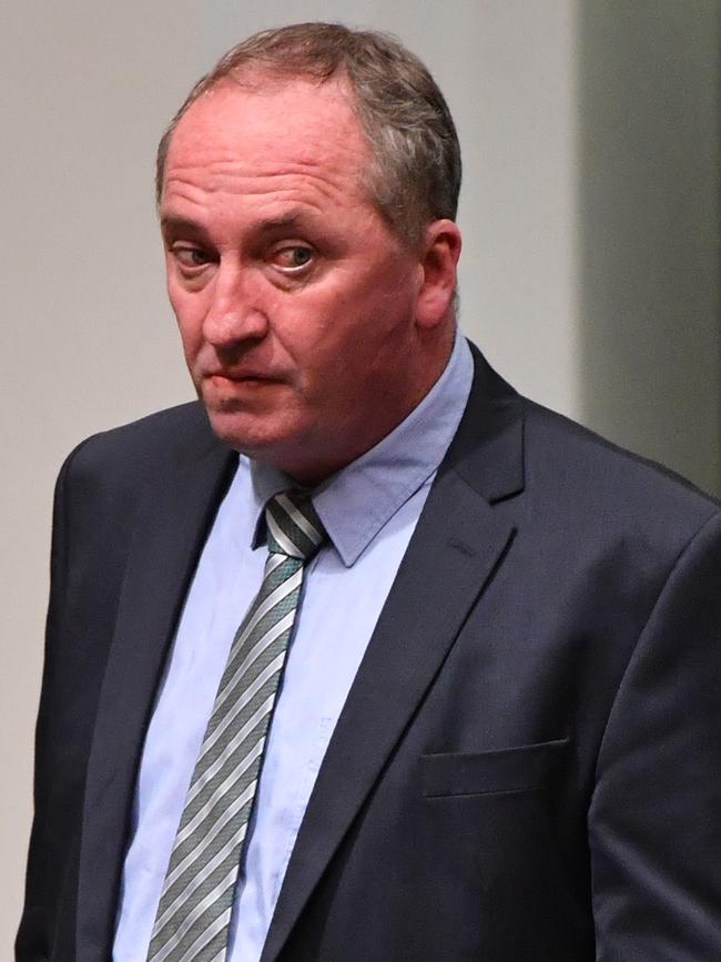 Barnaby Joyce has replaced Baird and could be a colour commentator. Picture: AAP Image/Mick Tsikas