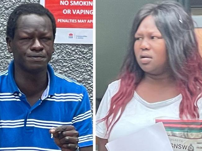 A couple have been banned from seeing each other after they were granted bail for allegedly assaulting the other on a train.Magot Machol (man), 33, and Abuk Nagle (woman), 28, applied for release at Sutherland Local Court on Thursday following their arrest.The court heard Machol and Nagle were on a train near Wolli Creek on Wednesday about 10.30am with other passengers on-board.Police allege Nagle pushed Machol in the chest, and swung at him before she moved away; before Machol   got up from his seat, stood over Nagle and put his hands around her neck.The court heard other passengersâ witnessed the alleged interaction, captured footage, and contacted police.Â Picture: Ashleigh Tullis