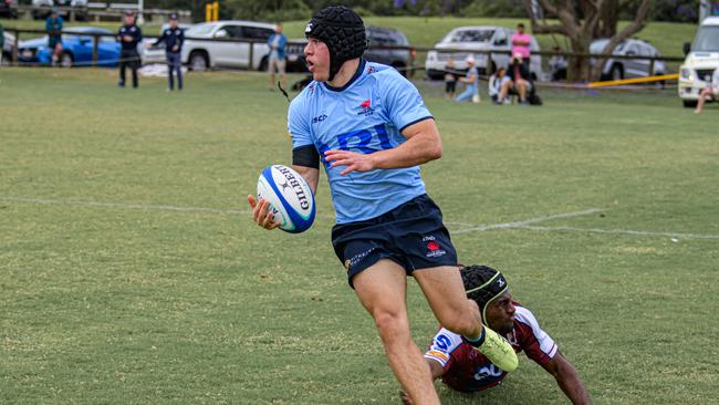 Waratahs v Reds players in action in the U19s. Picture: Reds Media