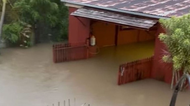 Flooding continues to worsen in Ingham. Picture: Facebook/Mully Morseau