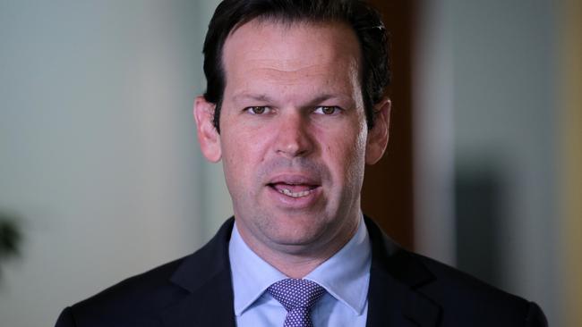 Resources Minister Matthew Canavan. Picture: Gary Ramage