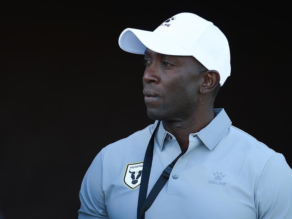 Dwight Yorke has parted ways with Macarthur FC. Picture: Albert Perez/Getty Images