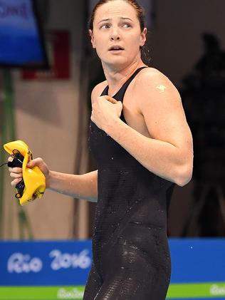 Cate Campbell somehow kept it all together.
