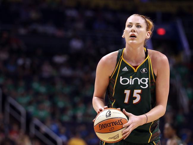 Australia’s Lauren Jackson is among the WNBA’s greatest players. Picture: Christian Petersen/Getty Images