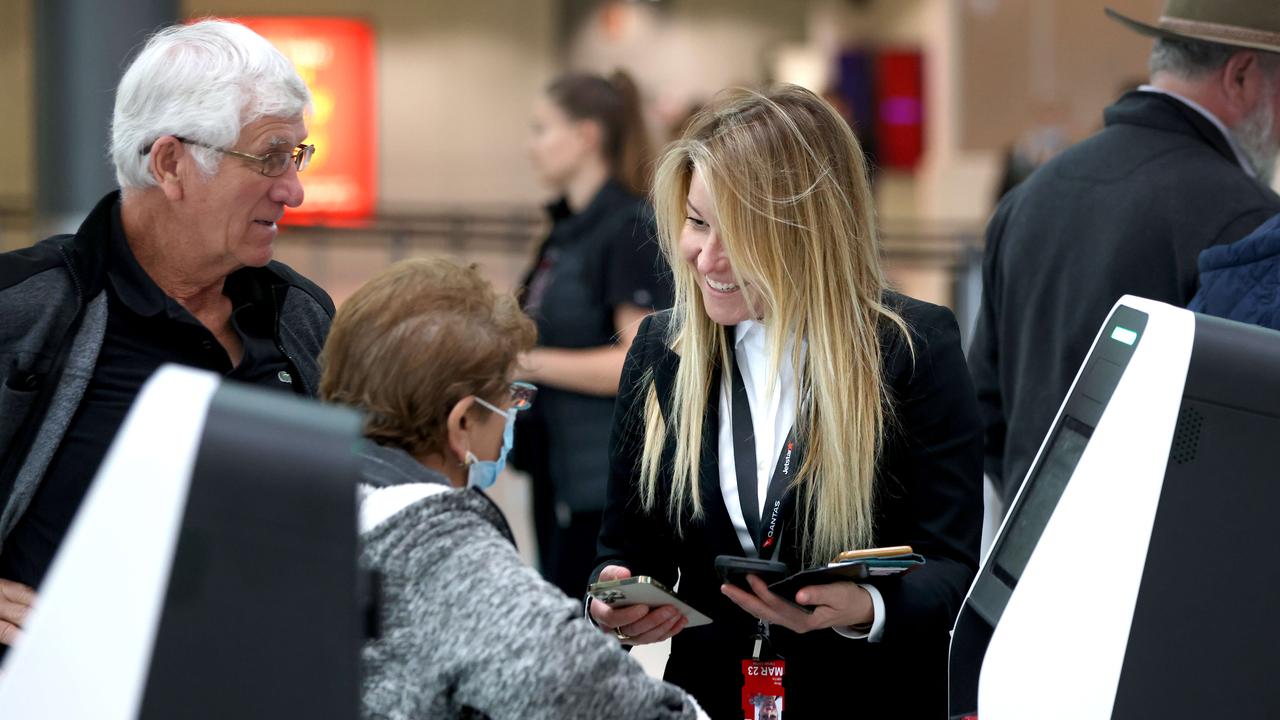 Qantas Loyalty chief executive Olivia Wirth announced she would be departing the company on Monday. Picture: NCA NewsWire / Damian Shaw