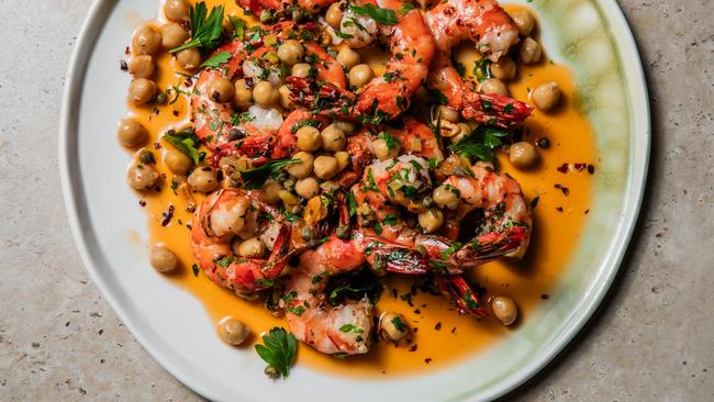 Sizzling garlic prawns are a coastal sensation in Spain. Photo: Nikki To / TWAM